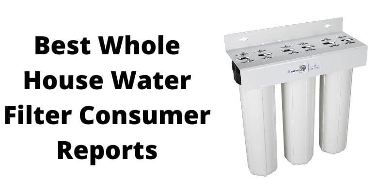 Best Whole House Water Filter Consumer Reports 2021